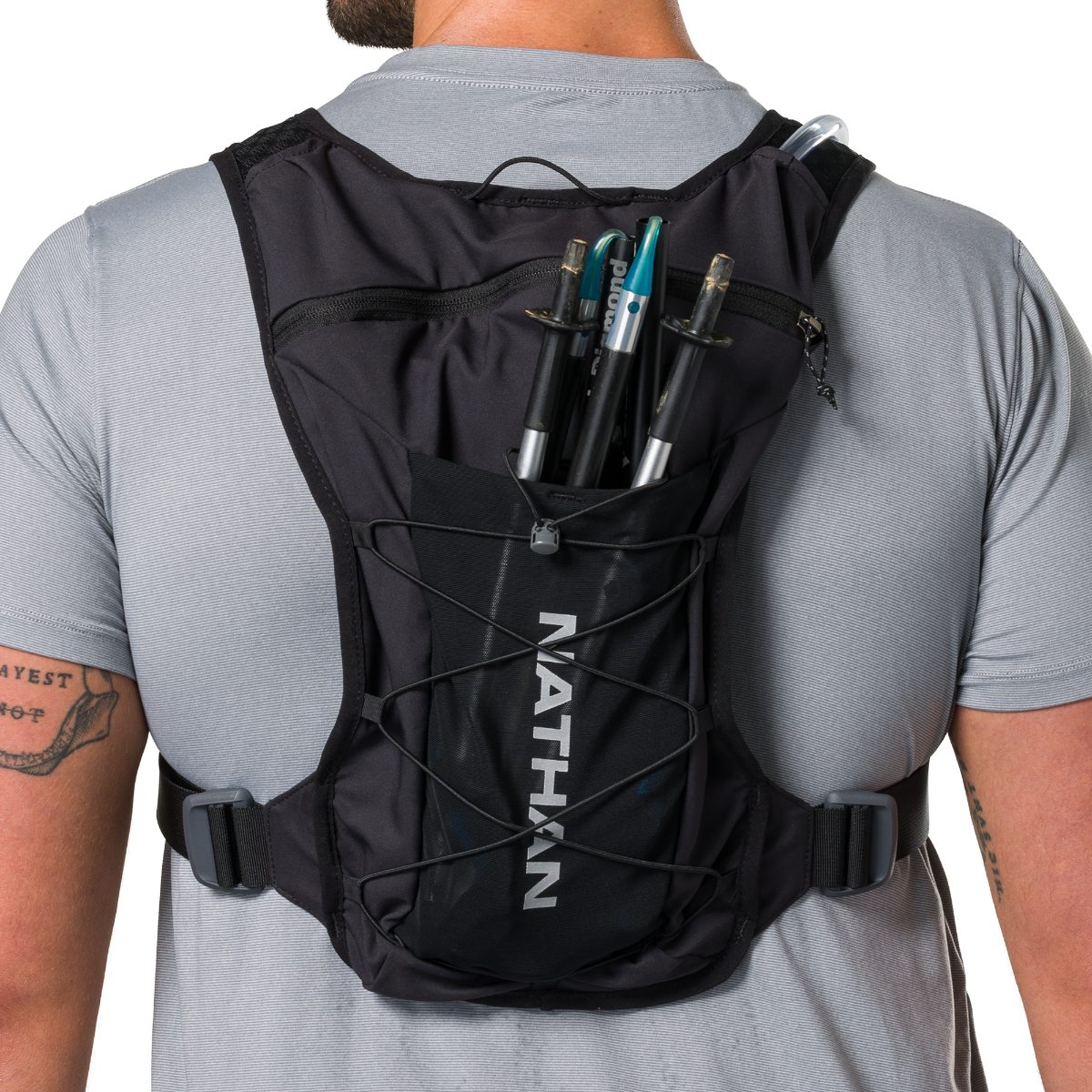 Nathan Quickstart 3.0 6L Hydration vest with 1.5L Bladder Black