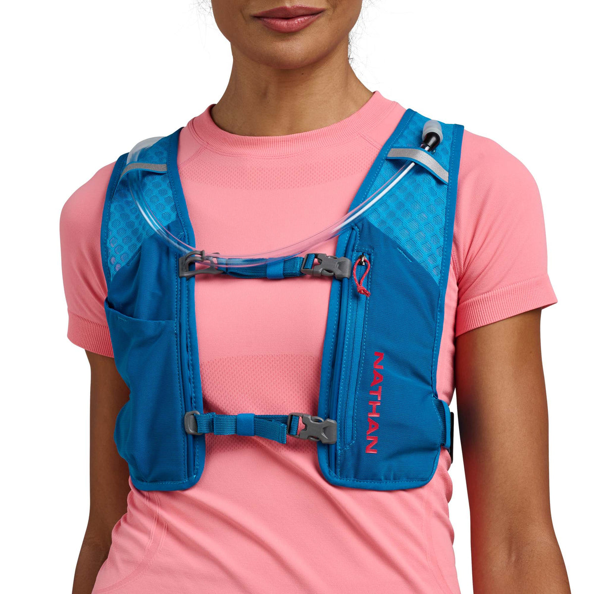 Nathan Quickstart 3.0 6L Hydration vest with 1.5L Bladder Blue