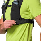 Nathan Quickstart 3.0 4L Hydration Vest inc 2 soft flasks Black