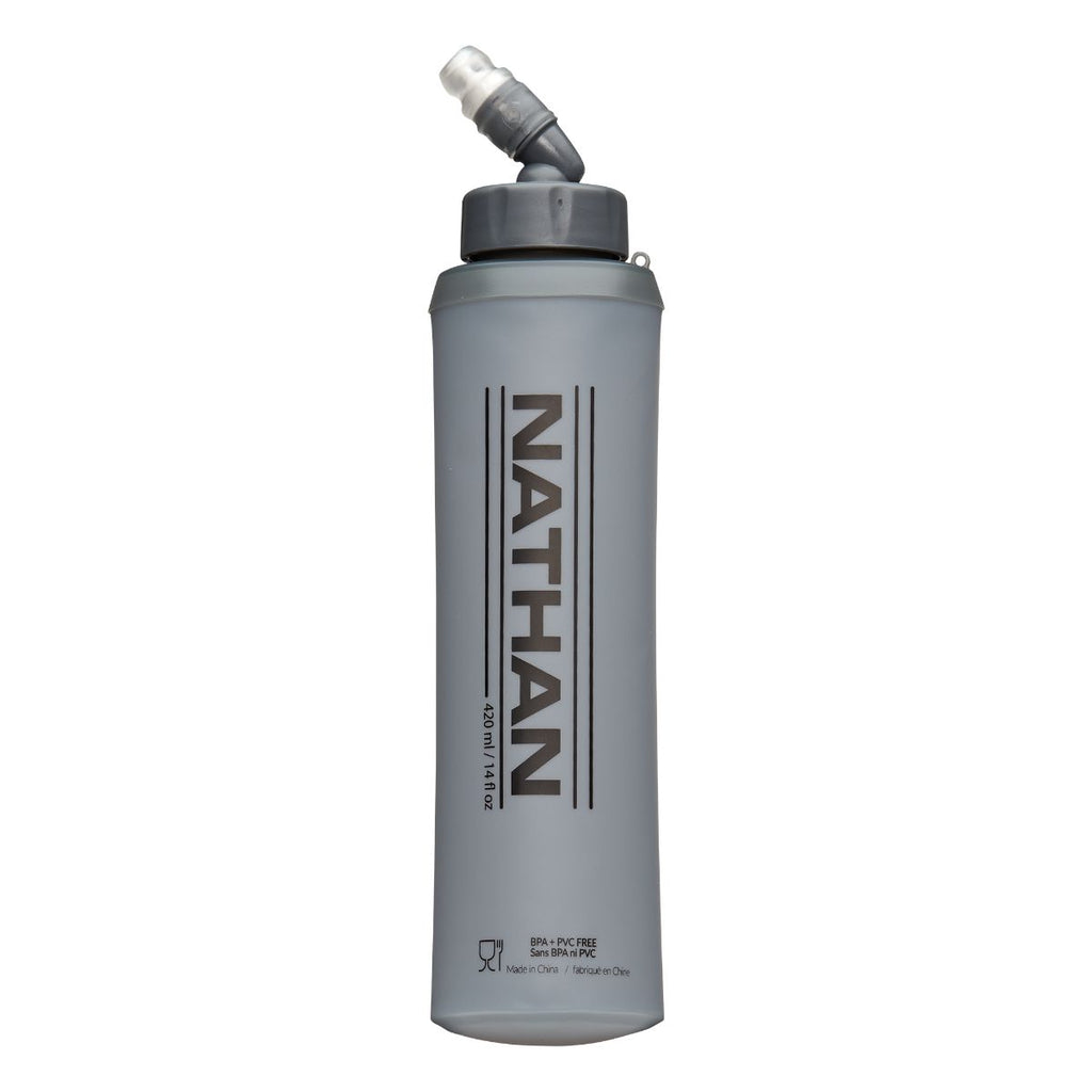 Nathan Quickstart 3.0 4L Hydration Vest inc 2 soft flasks Black