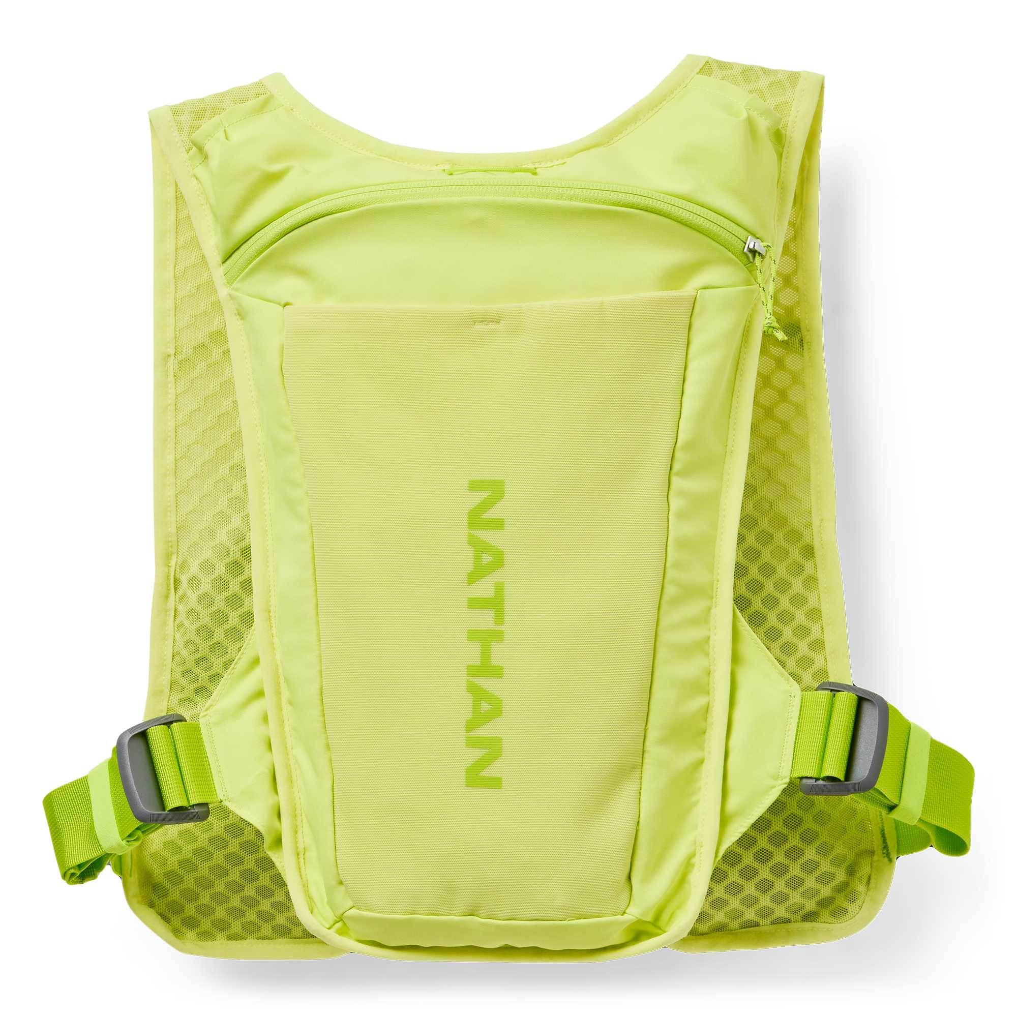 Nathan Quickstart 3.0 4L Hydration Vest inc 2 soft flasks Lime