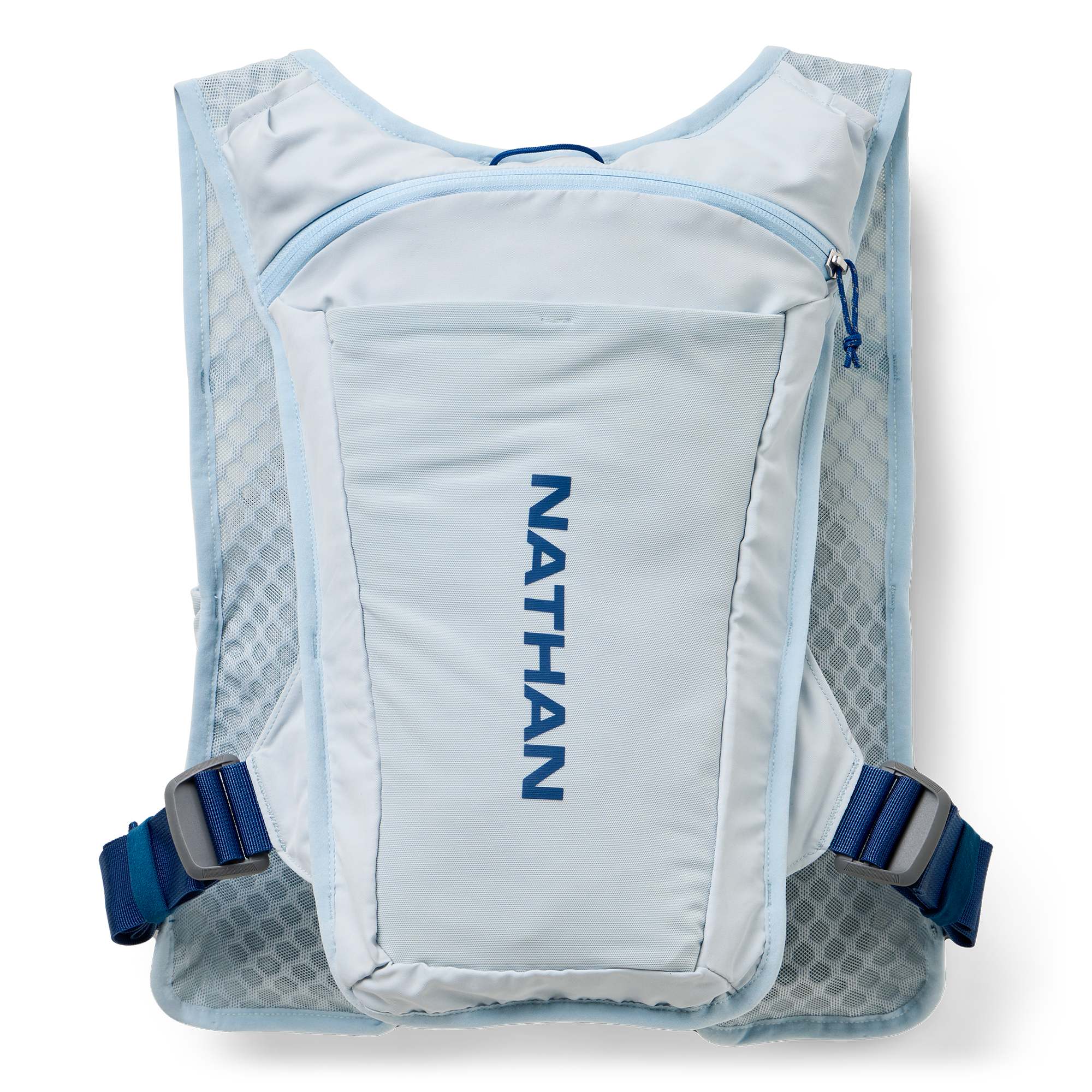 Nathan Quickstart 3.0 4L Hydration Vest inc 2 soft flasks Blue