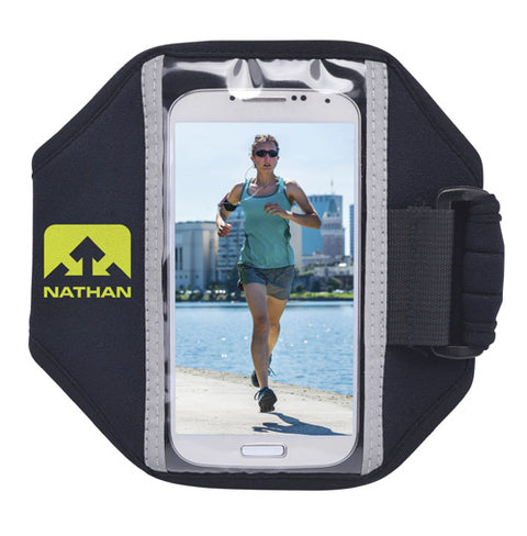 Nathan Super 5K Black/Yellow Universal Phone Carrier